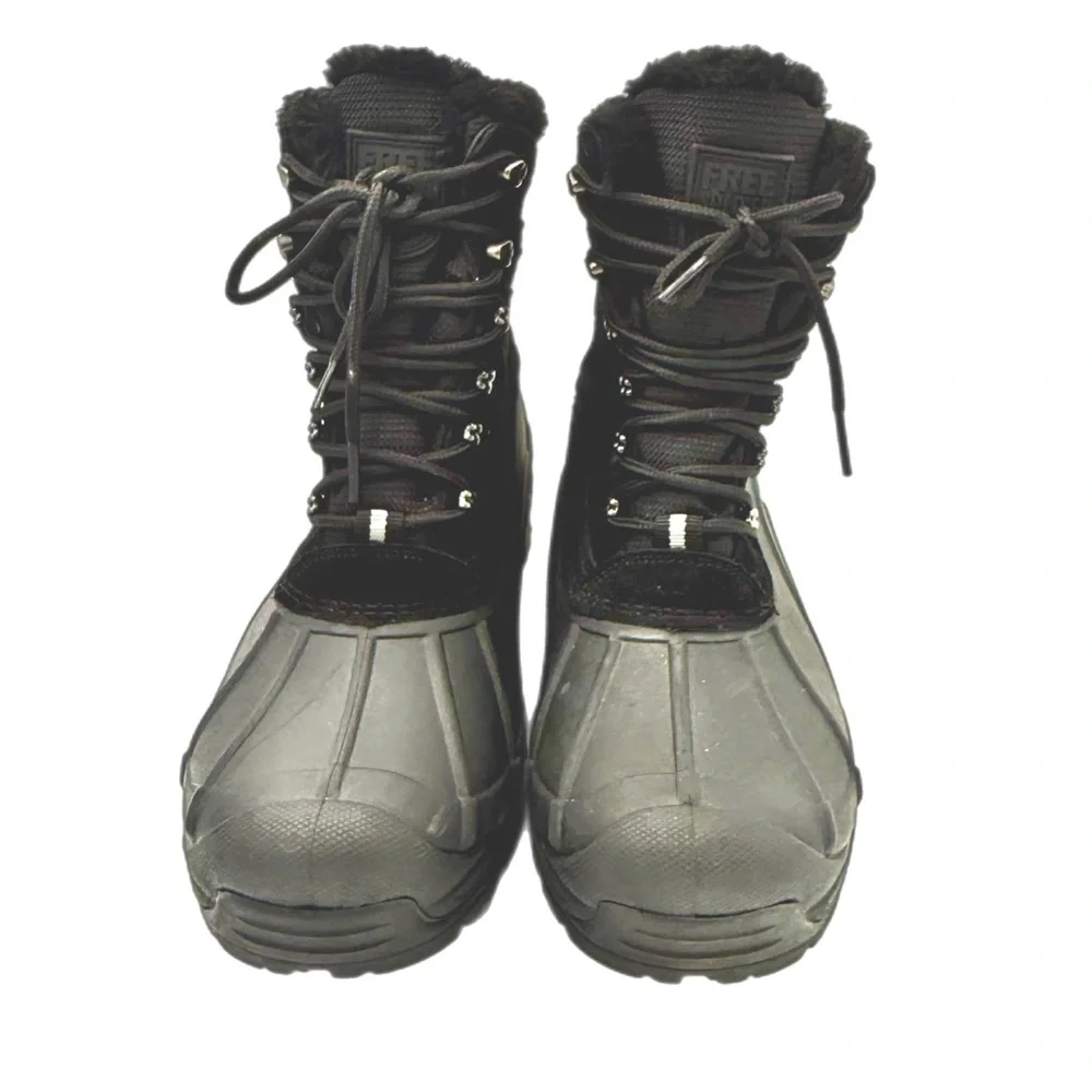 Free Solider Men's  Winter Boots, lightly‎ worn once -Size 10 Ships next day